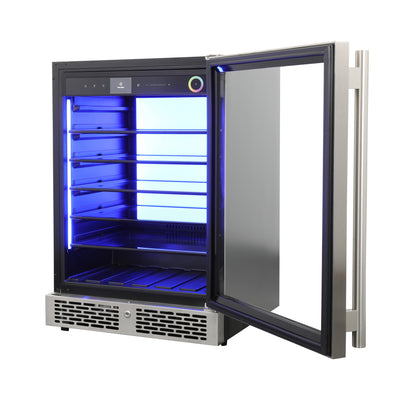 Vinotemp Vinoglow 151-Can Single-Zone Beverage Center